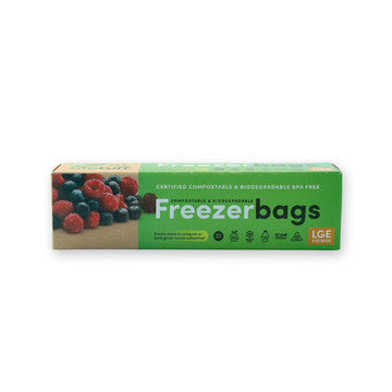 Freezer bags compostable 6L large (7270388629702)