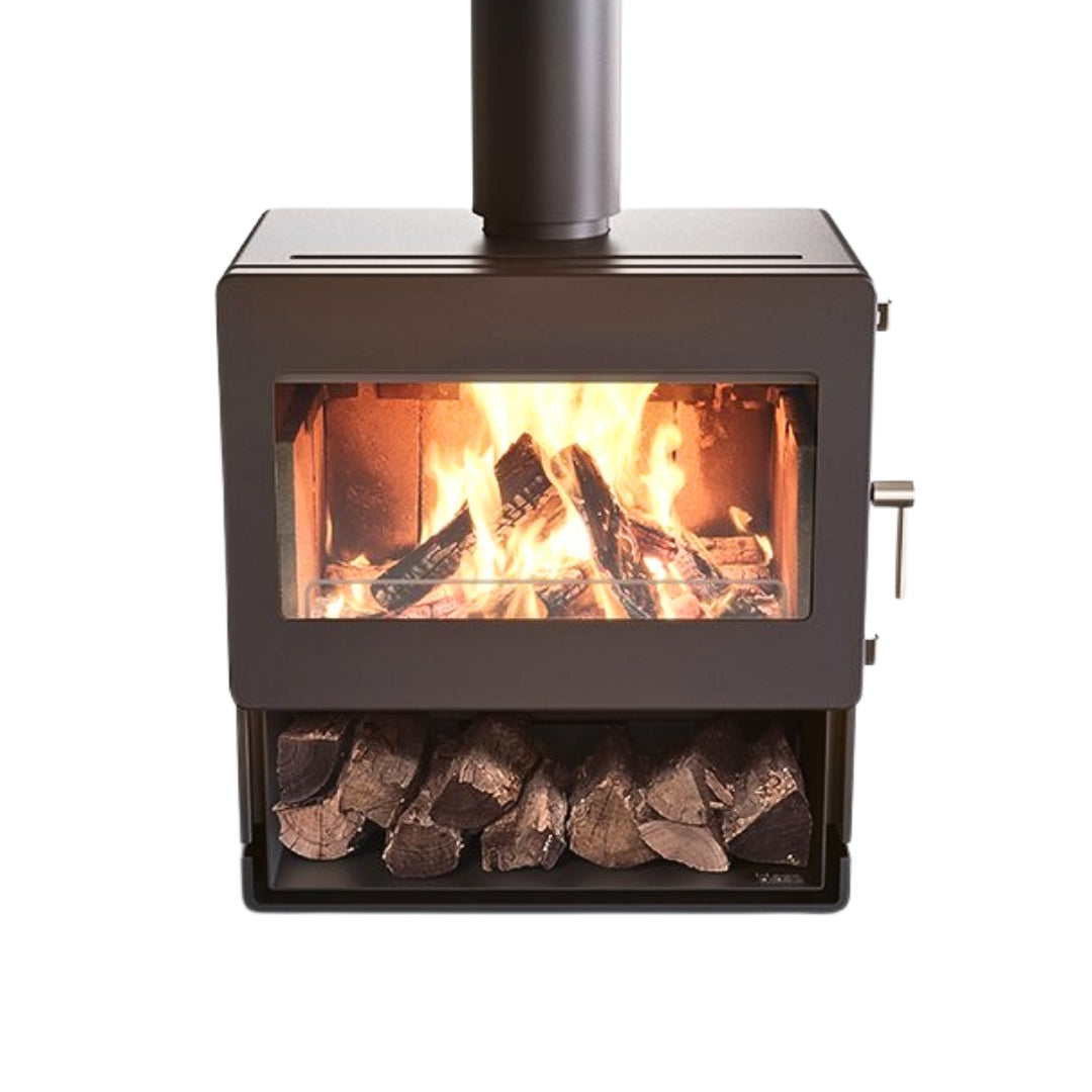 Blaze B700 Freestanding Wood Fire on Woodstacker Base (8519545880851)