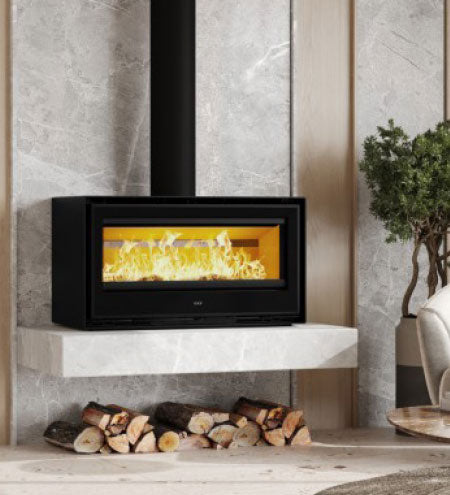 ADF Clare 100S B Freestanding Wood Fire (6562377302214)