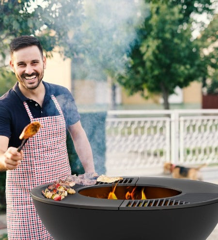 Hergóm Zenith Firepit Outdoor Grill