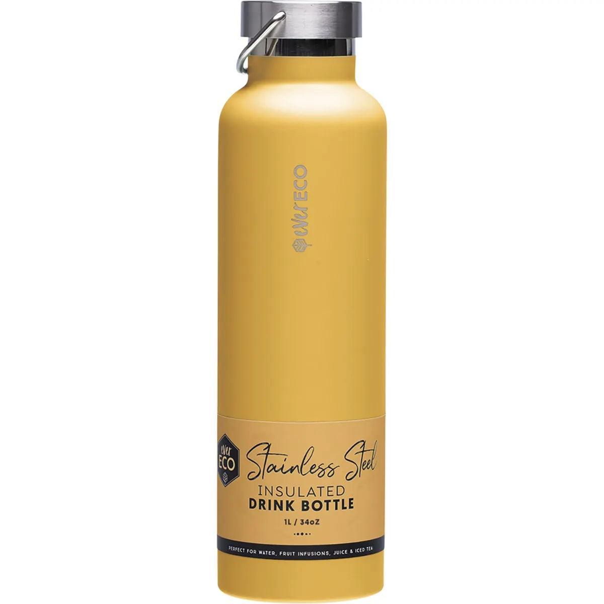 Ever Eco Stainless Steel Drink Bottle - 1L (8360939782419)