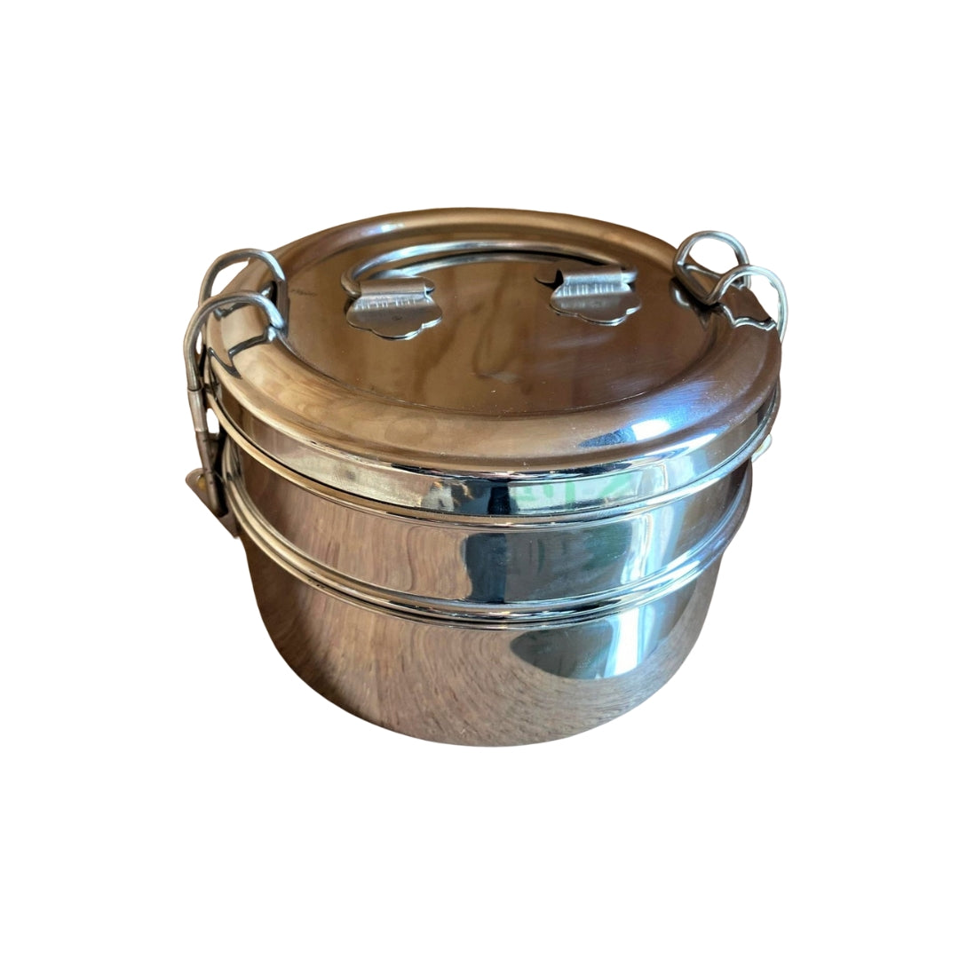 Lunchbox Round Stacker Stainless Steel (6551166517446)