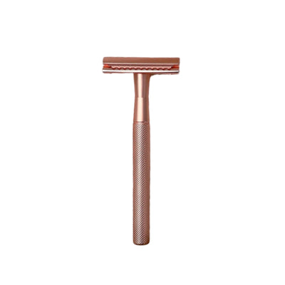 Safety Razor – Rose Gold + 5 blades (6903737221318)
