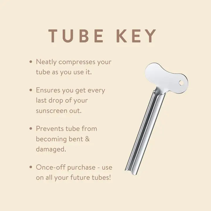 Tube Key For Mineral Sunscreen