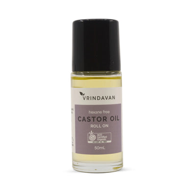 Organic Castor Oil Roll-On 50mL (10136694784275)