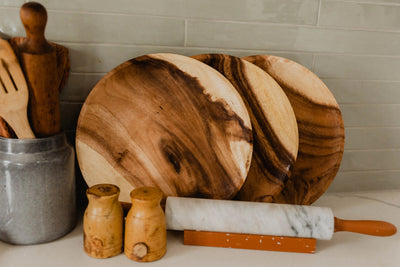 Wooden plate - 12 inch