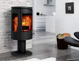 MORSO 7948 PEDESTAL FREESTANDING FIREPLACE (6563774136518) (9812990525715)