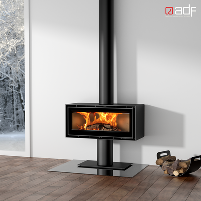 Linea 100 B Freestanding Wood Fire (6562377302214)