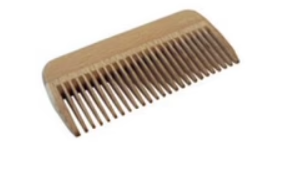 Beard comb wooden (7676692857030)