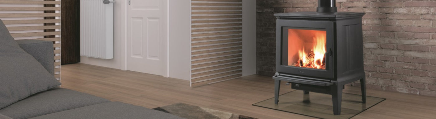HERGOM E-30M FREESTANDING FIREPLACE (6582272196806)