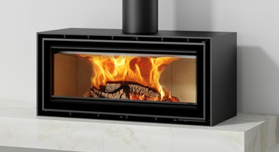 Linea 100 B Freestanding Wood Fire (6562377302214)