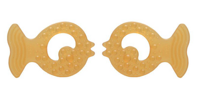 Natural Rubber Baby Teether (4436617035865)