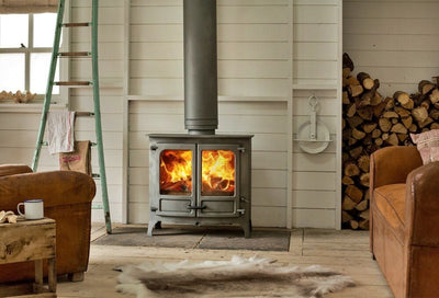 CHARNWOOD ISLAND III WOOD HEATER – HEATS 180M2 (6576601923782) (6583884611782)