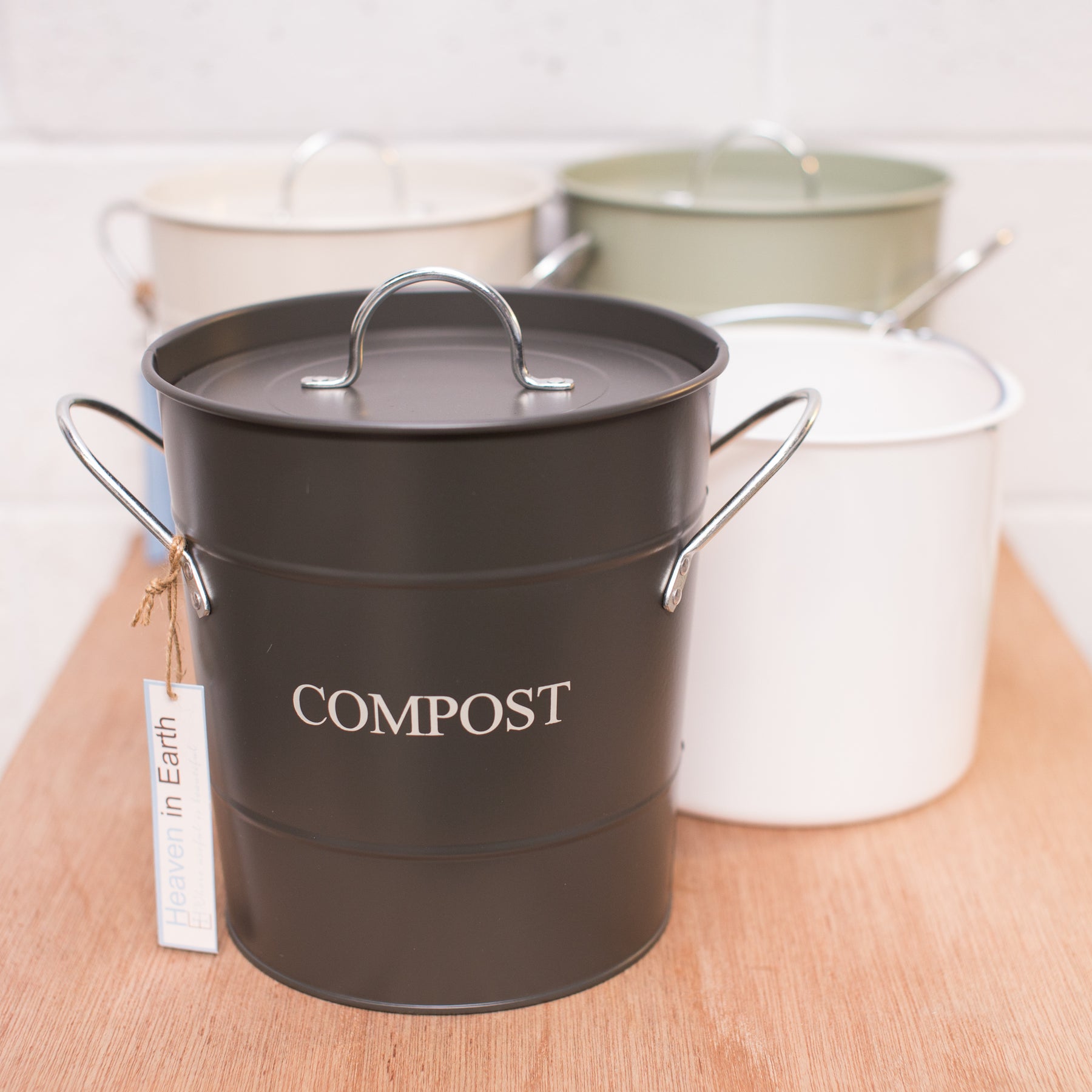 Compist Bucket Compost Bucket Metal – Albany Eco House