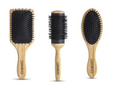 Bamboo Hair Brush (4690041241689)