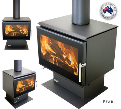 Eureka Pearl Freestanding Wood Fire (2011845984307)