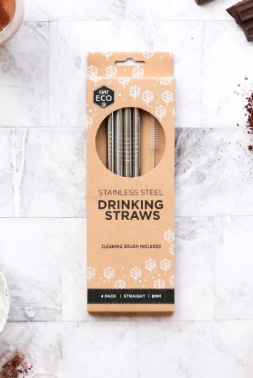 Stainless Steel Straws (7966696800531) (9910483058963)